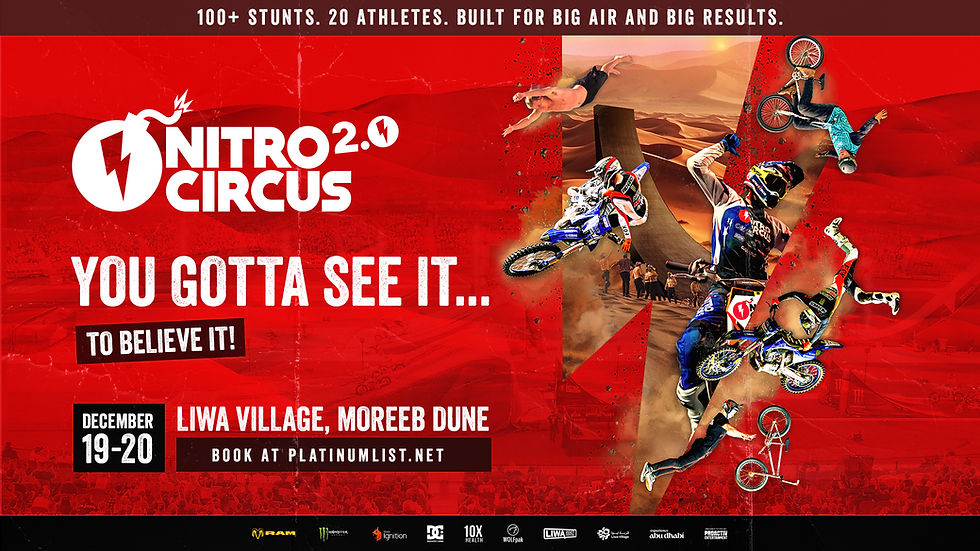 Nitro Circus Liwa Tickets