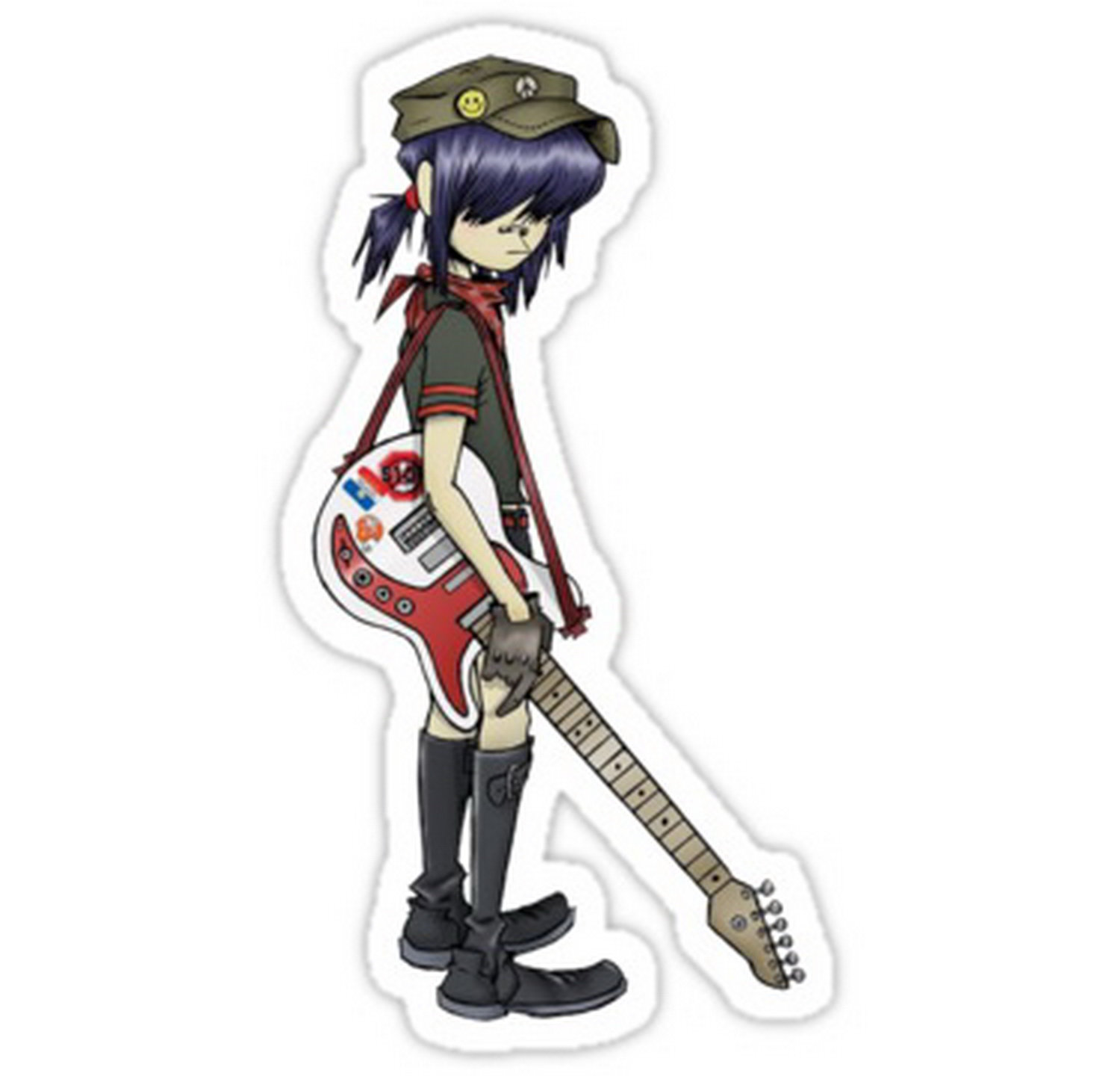 SRBB0426 gorillaz noodle Car Window Decal Sticker anime