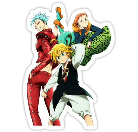 Get Wallpaper Srbb1021 Nanatsu No Taizai Seven Deadly Sins King Anime Car Window For Android