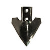 7" x 3/16" x 7/16" Hole field cultivator sweep