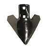 8" x 3/16" x 7/16" Hole field cultivator sweep