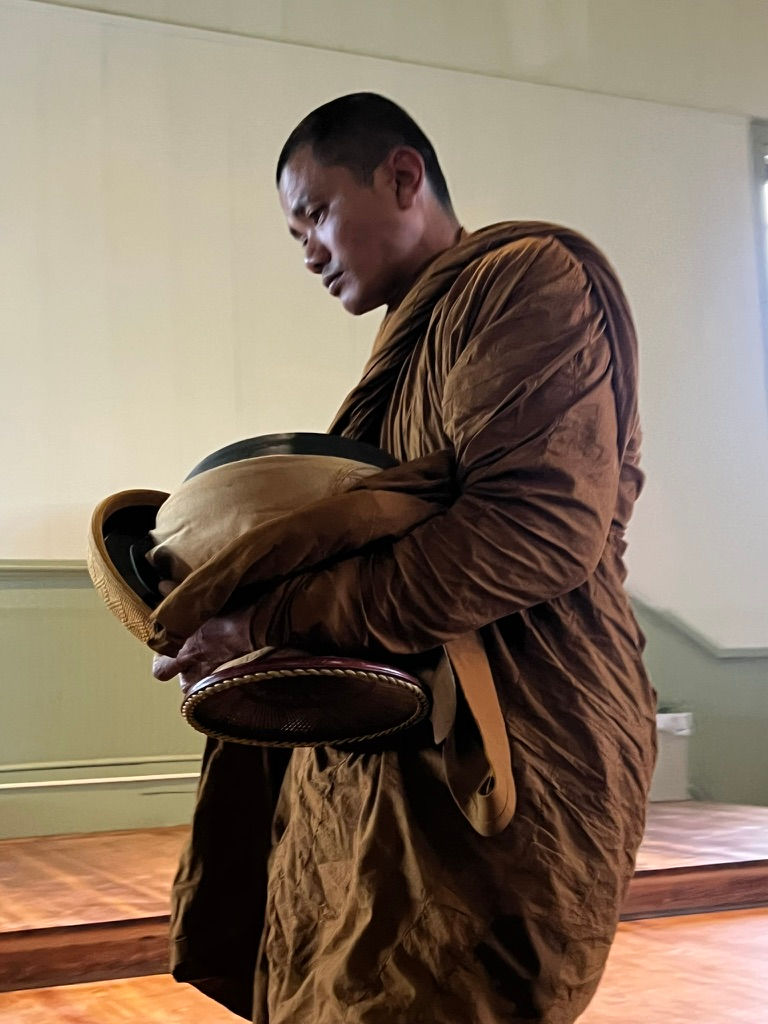 Monks for Peace during their stop in Atlanta, Ga