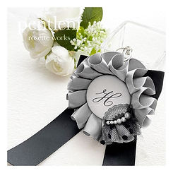 ……❁order レディリボンロゼット❁……﻿
﻿
﻿
シルバーグレーのレディリ