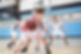 kids playing basketball