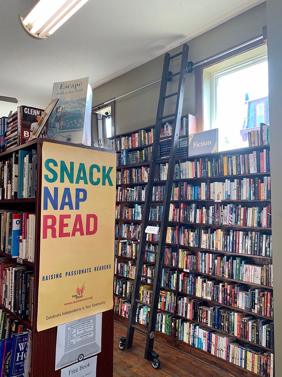 Thousands of used books for all ages!