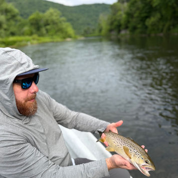 Delaware River trout