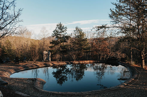 beautiful exterior of castle venue in nc