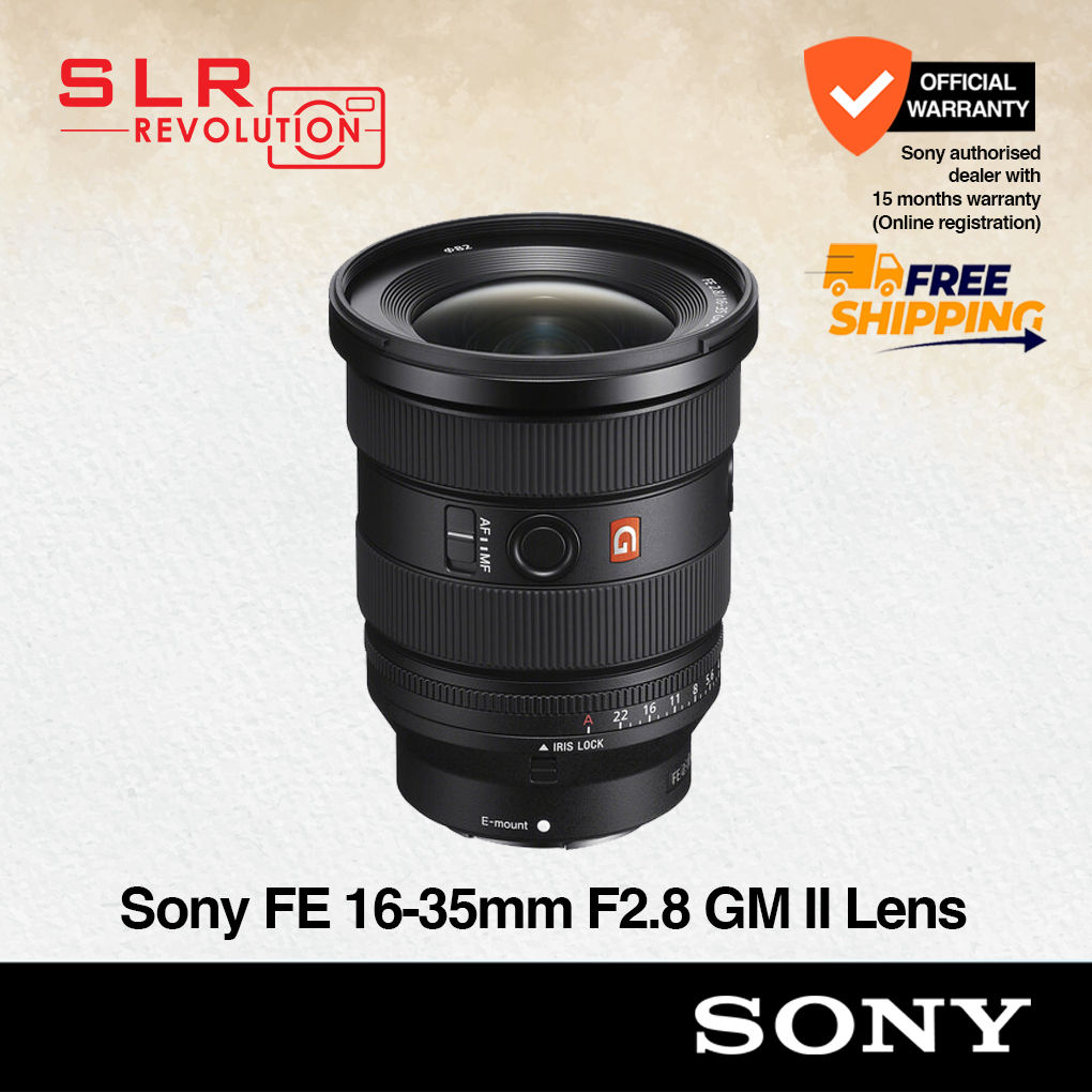 Sony FE 16-35mm F2.8 GM II Lens