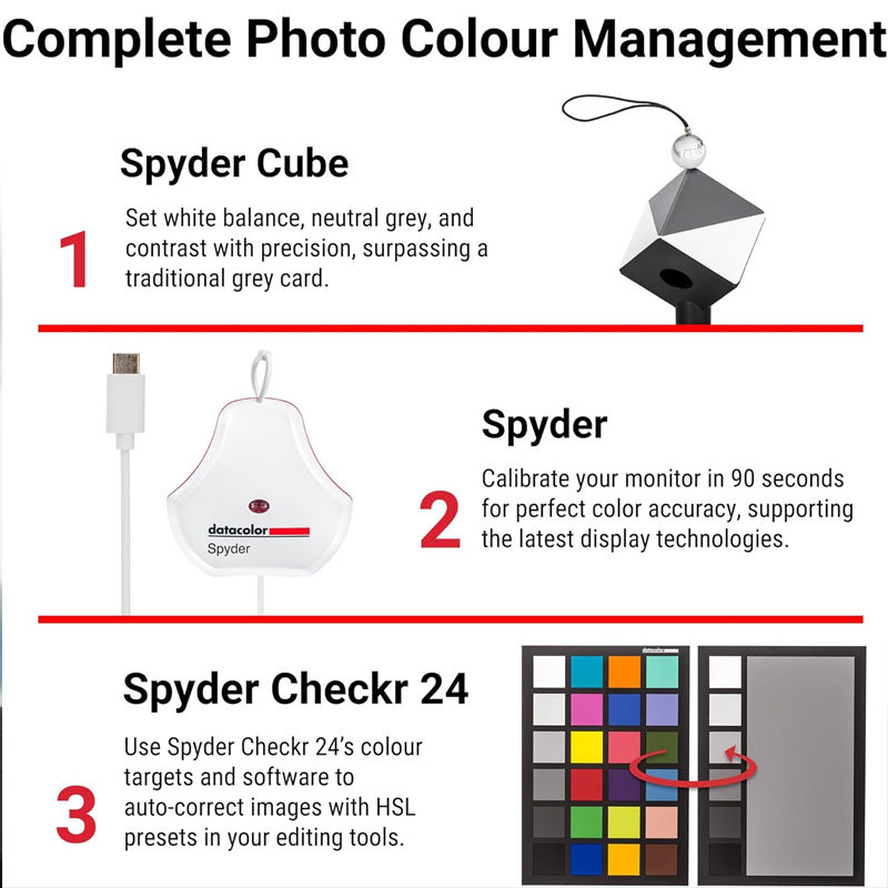 Thumbnail: Datacolor Spyder Celebration Kit - Includes 2024 Spyder, Spyder Cube, & Spyder C