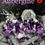 Thumbnail: Purple Collection Satin Diamante Frilly Tutu Stack Bow Ankle Sock