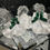 Thumbnail: Diamante Coloured Stack Bows Frilly Tutu Stack Bow Ankle Sock
