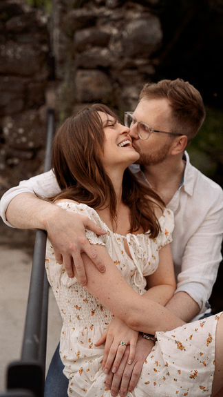 couple photoshoot outside Belfast
