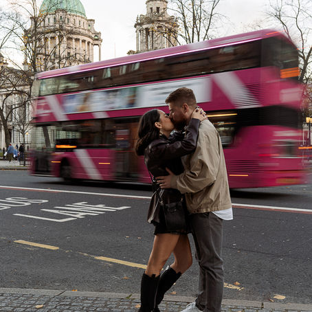 Urban Couple Photoshoot in Belfast: Capture Your Love in the Heart of the City