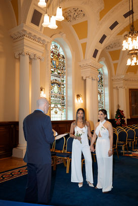 Same sex wedding in Belfast
