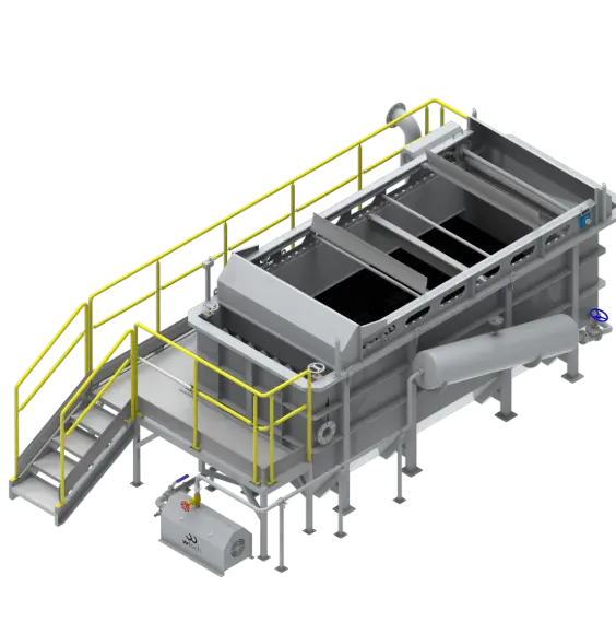 W-LDAF Unité de flottation lamellaire