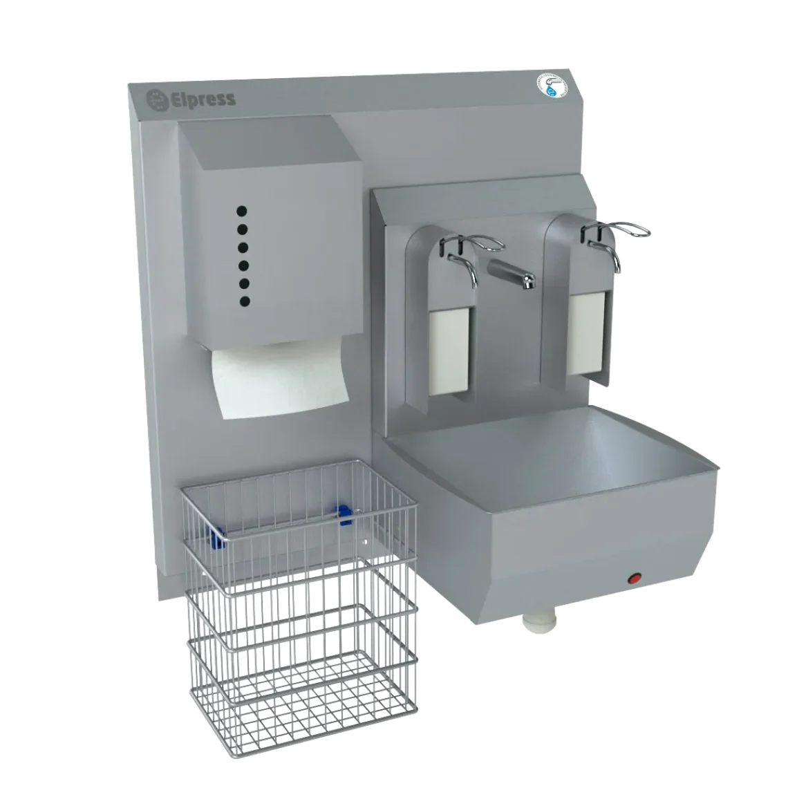 Lavabo individuel avec accessoires