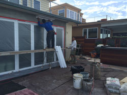 Traditional Doors Turned into a Retractable Wall