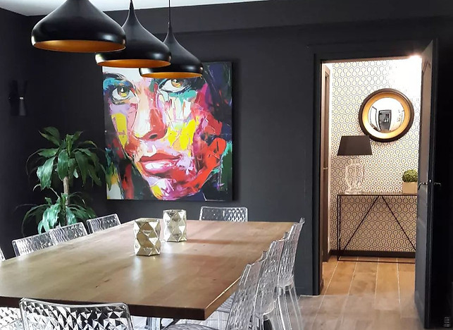 Projet Brunetterie - Décoration pièce de vie Les Murs ont des Yeux