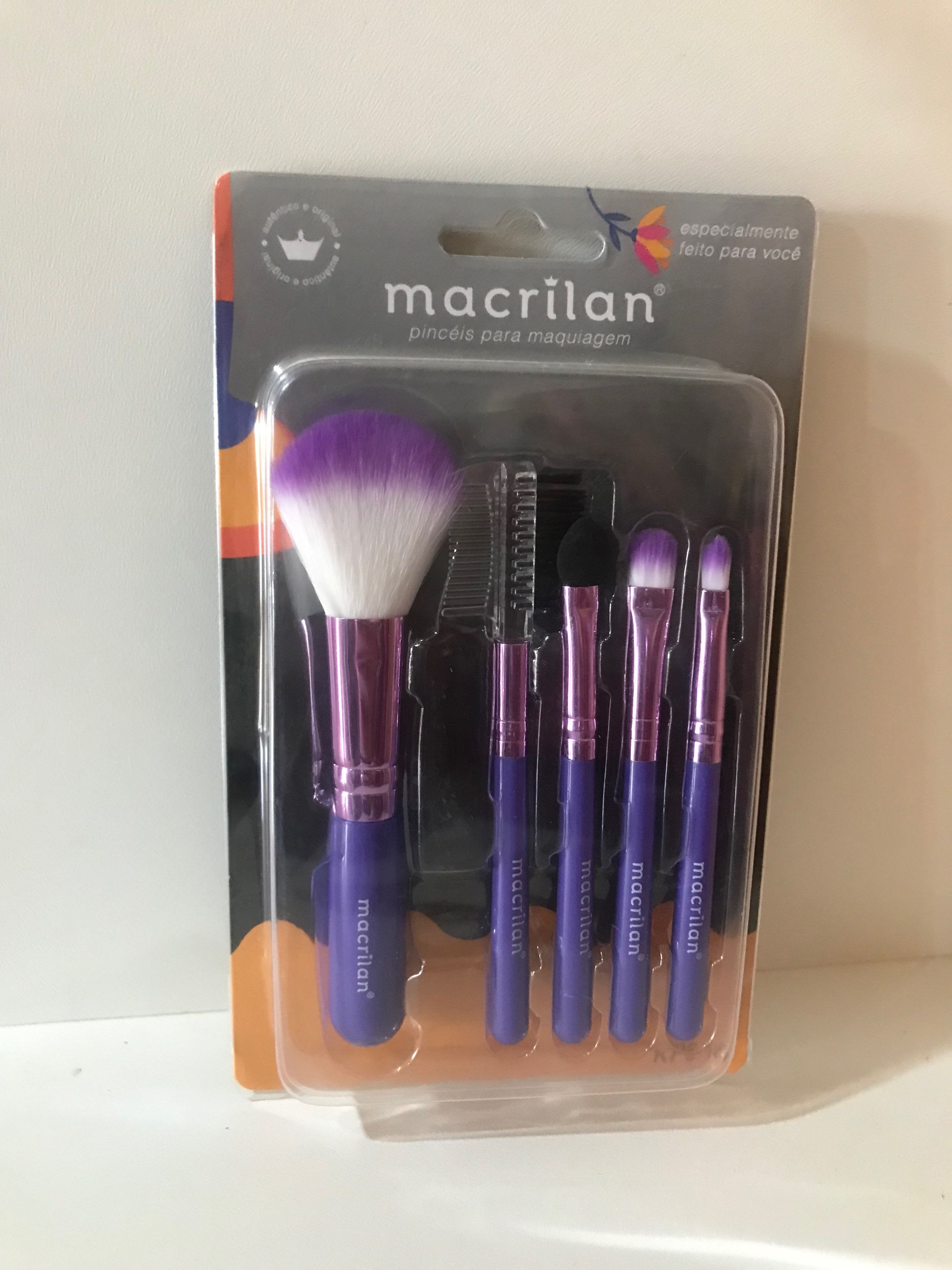 Pincéis para maquiagem 5pcs Macrilan