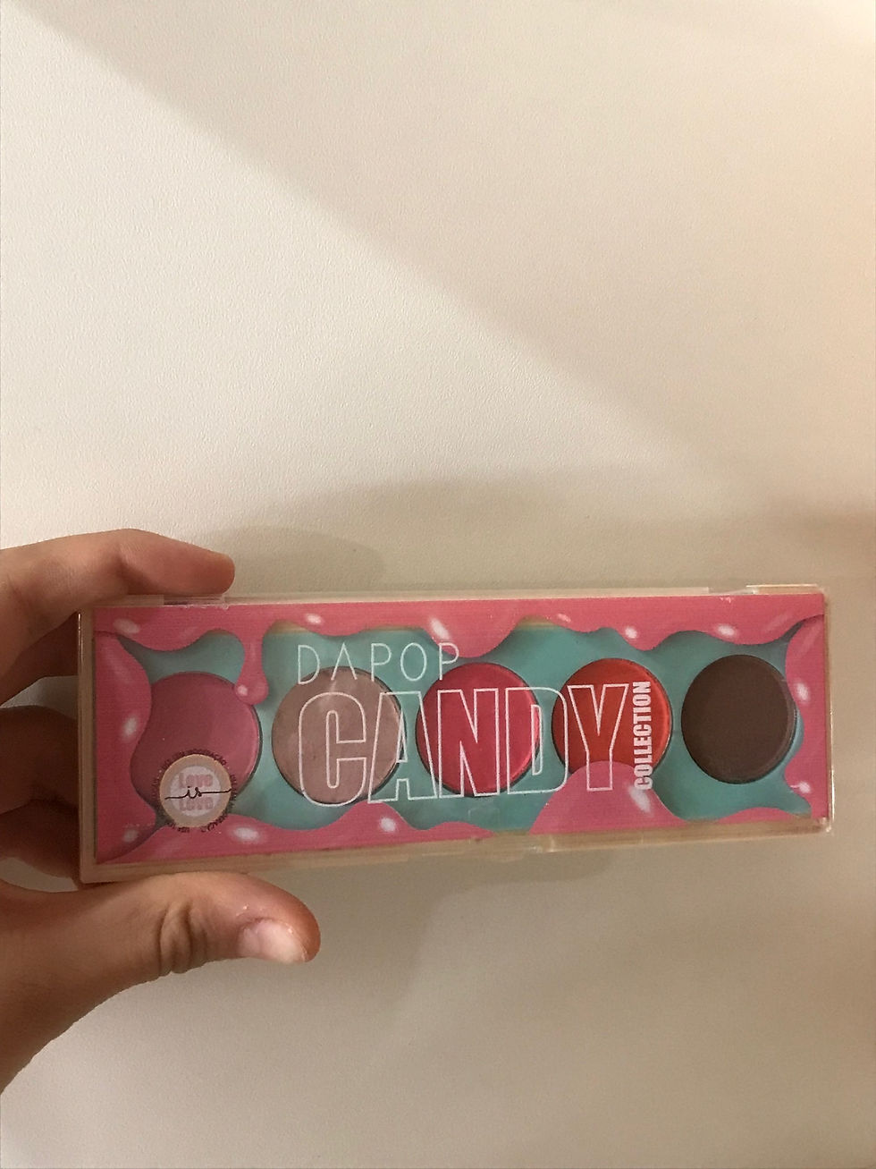 Miniatura: Quinteto de Sombras Vermelho Candy Colletion Dapop
