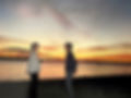 A glorious sunset at Bribie Island capped the book launch.