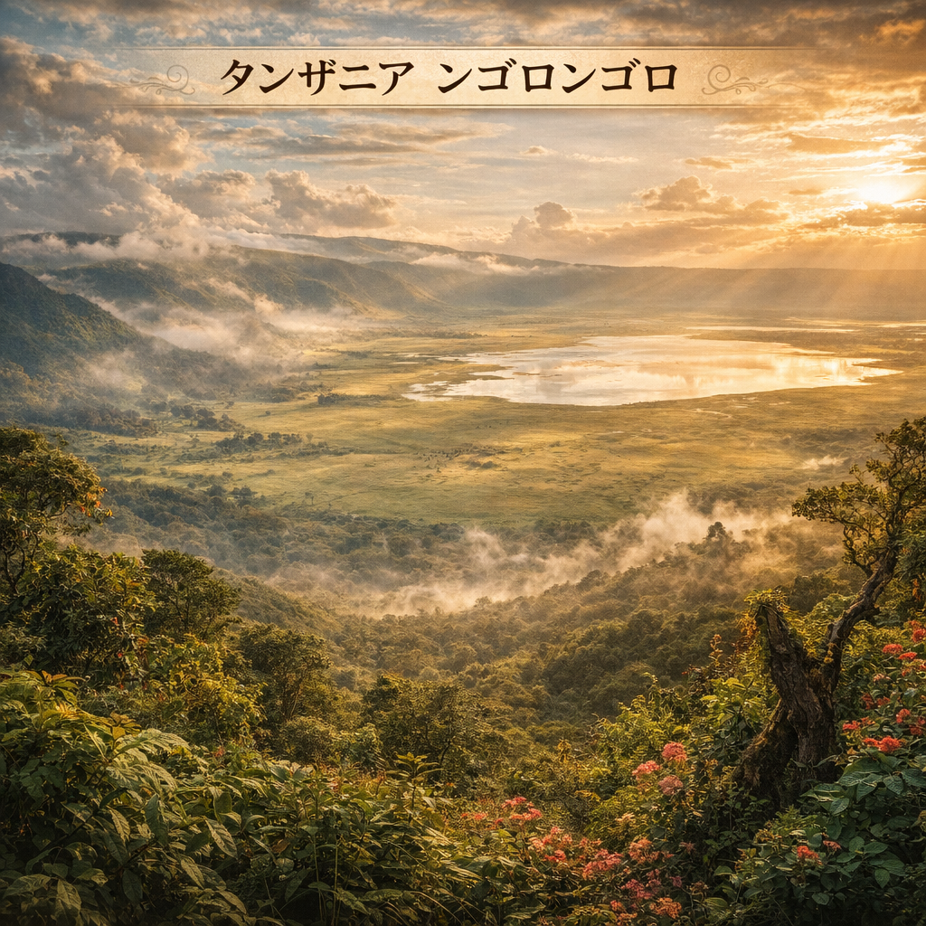 タンザニア ンゴロンゴロ