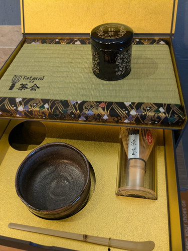 最高級 抹茶茶器セット「Tatami de 茶会」日本製 Premium Matcha Tea