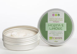 Crema mani menta e limone