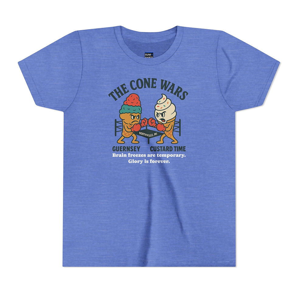 Thumbnail: Northville Ice Cream War / Youth T-Shirt