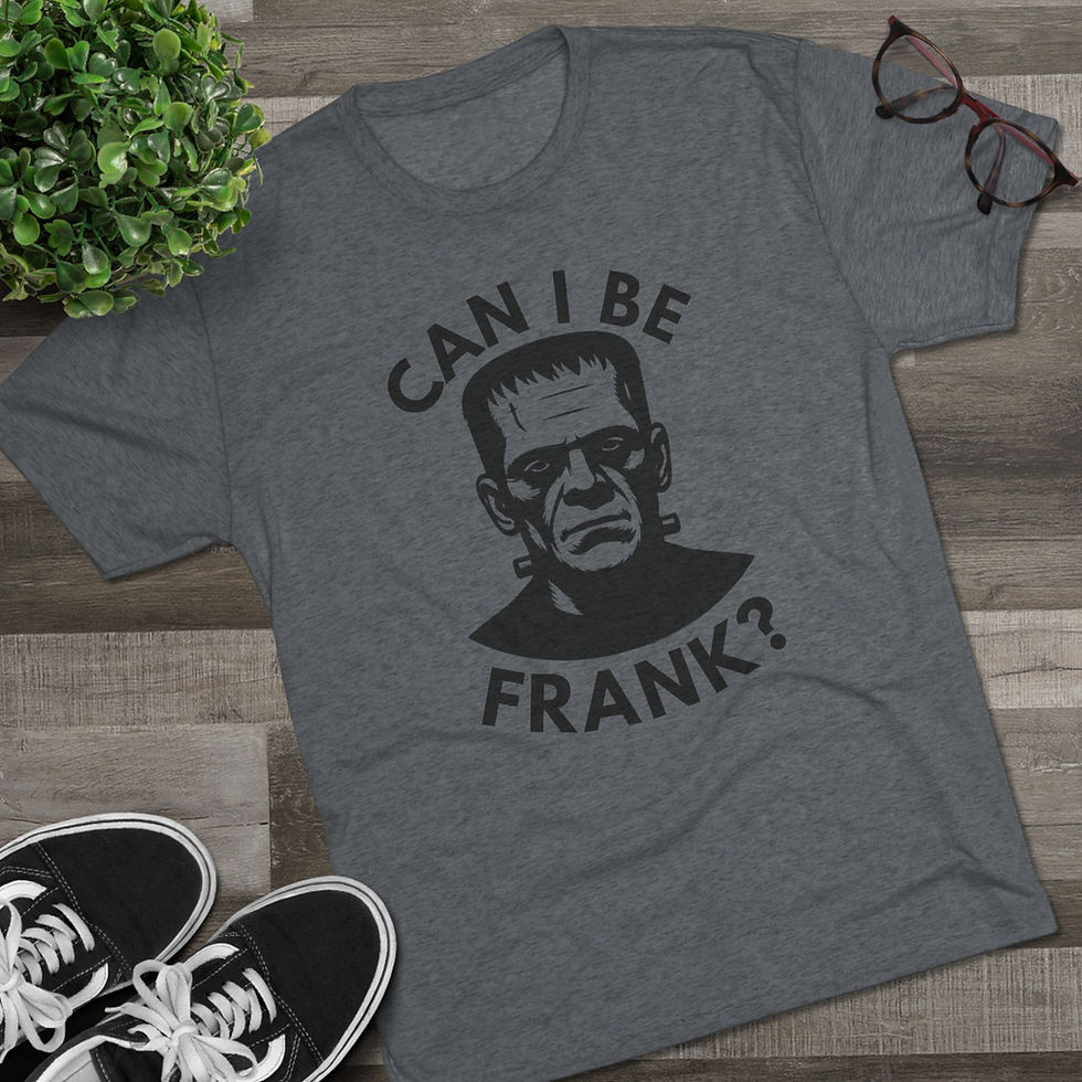 Thumbnail: Can I Be Frank, Gray Shirt
