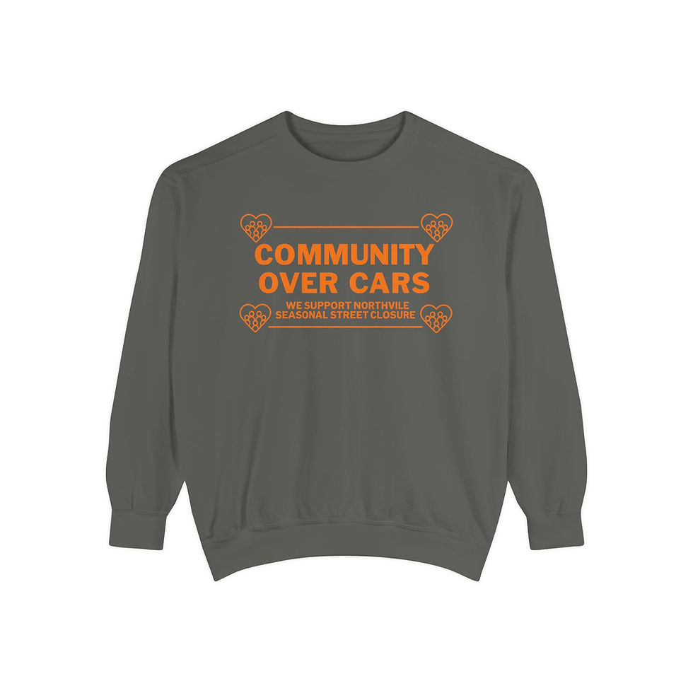 Thumbnail: Community Over Cars / Sweatshirt
