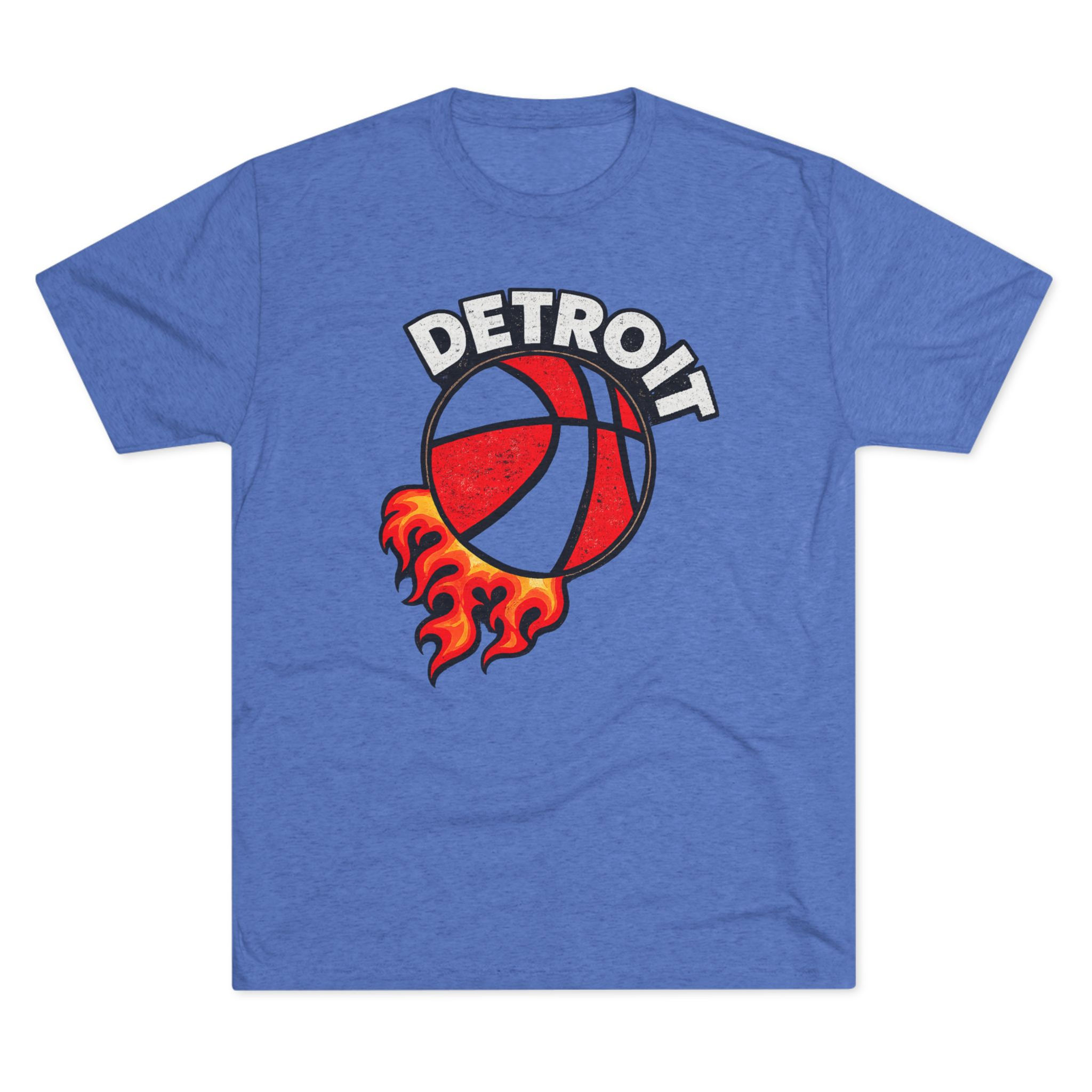 Detroit Basketball On Fire / T-Shirt