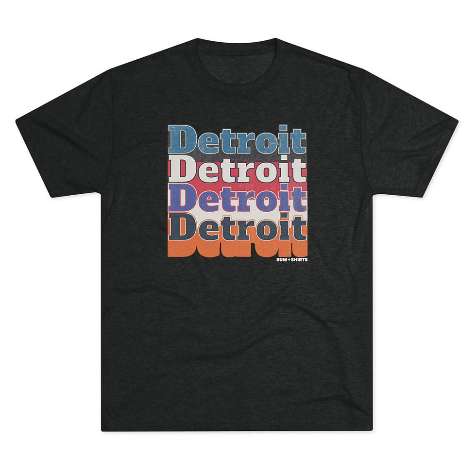 Thumbnail: Retro Detroit Sports / T-Shirt