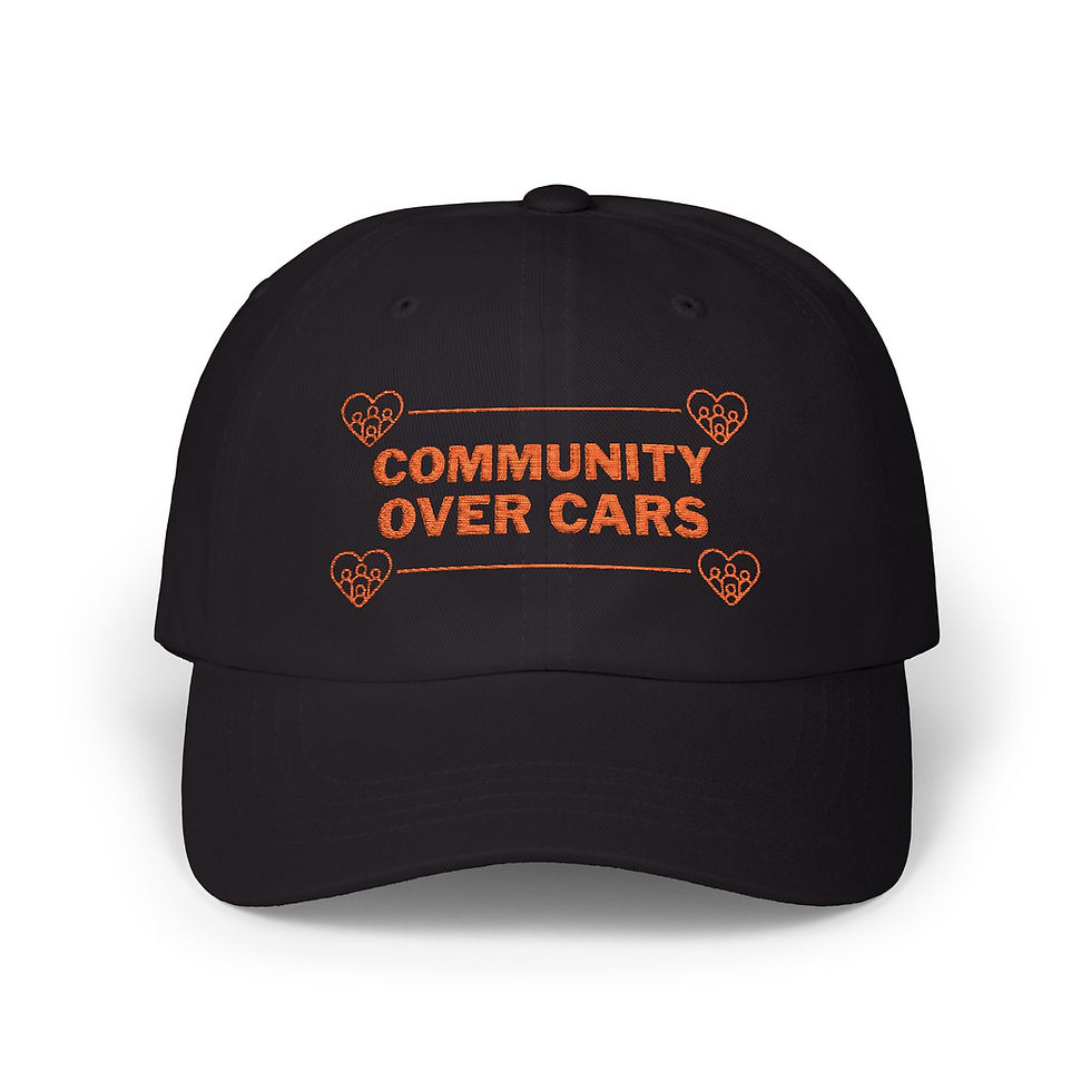 Thumbnail: Community Over Cars / Dad Cap