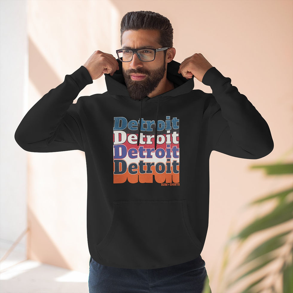 Thumbnail: Retro Detroit Sports / Hoodie