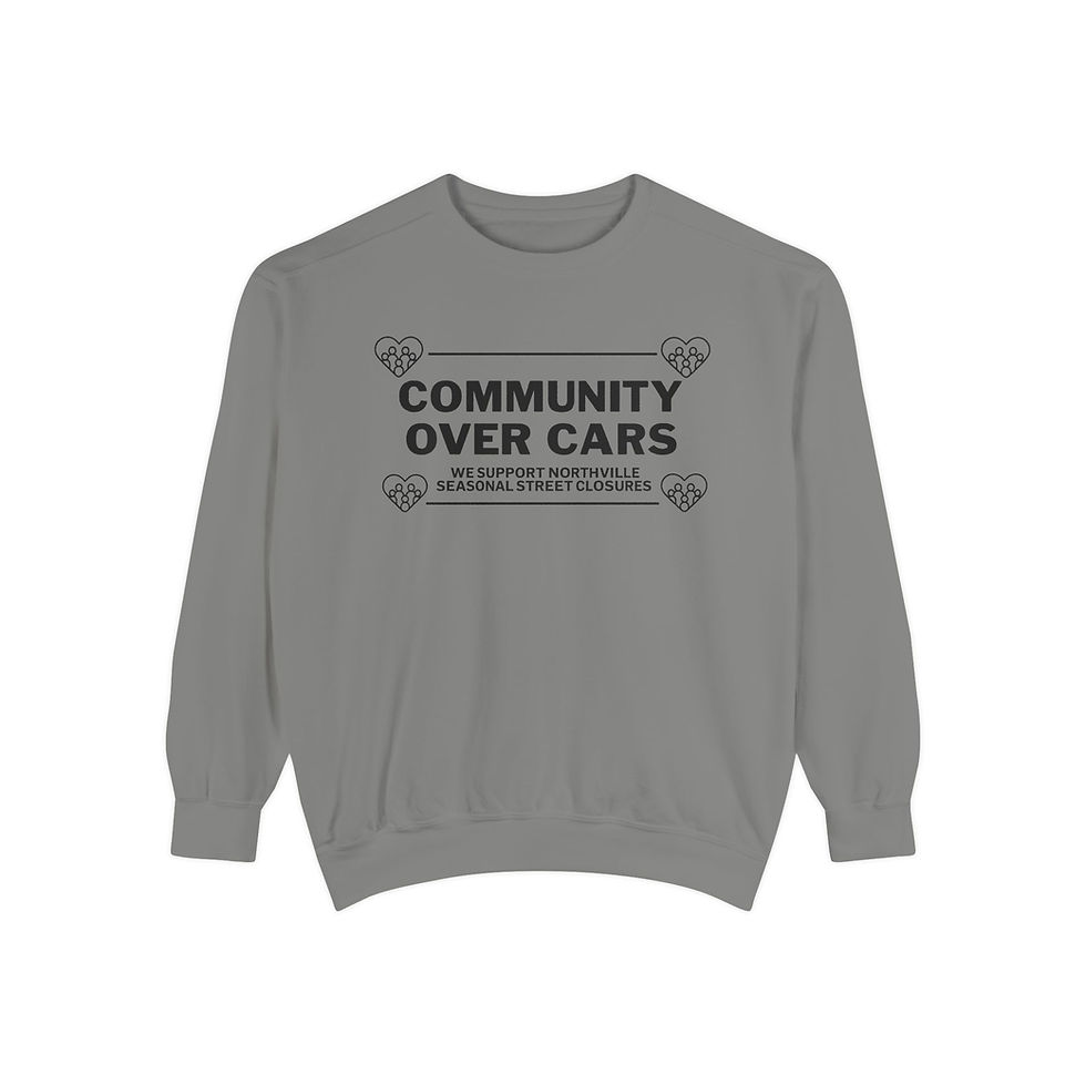 Thumbnail: Community Over Cars / Sweatshirt