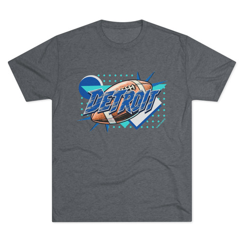 Detroit Football 90's Graphic / T-Shirt | Sum Shirts