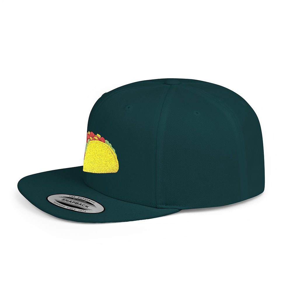 Thumbnail: Taco Hat / Flat Bill Snapback