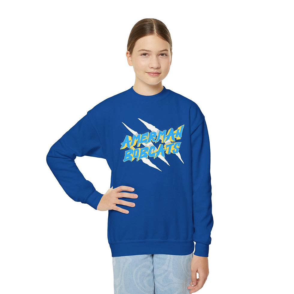 Thumbnail: Amerman Bobcats Claw / Youth Sweatshirt