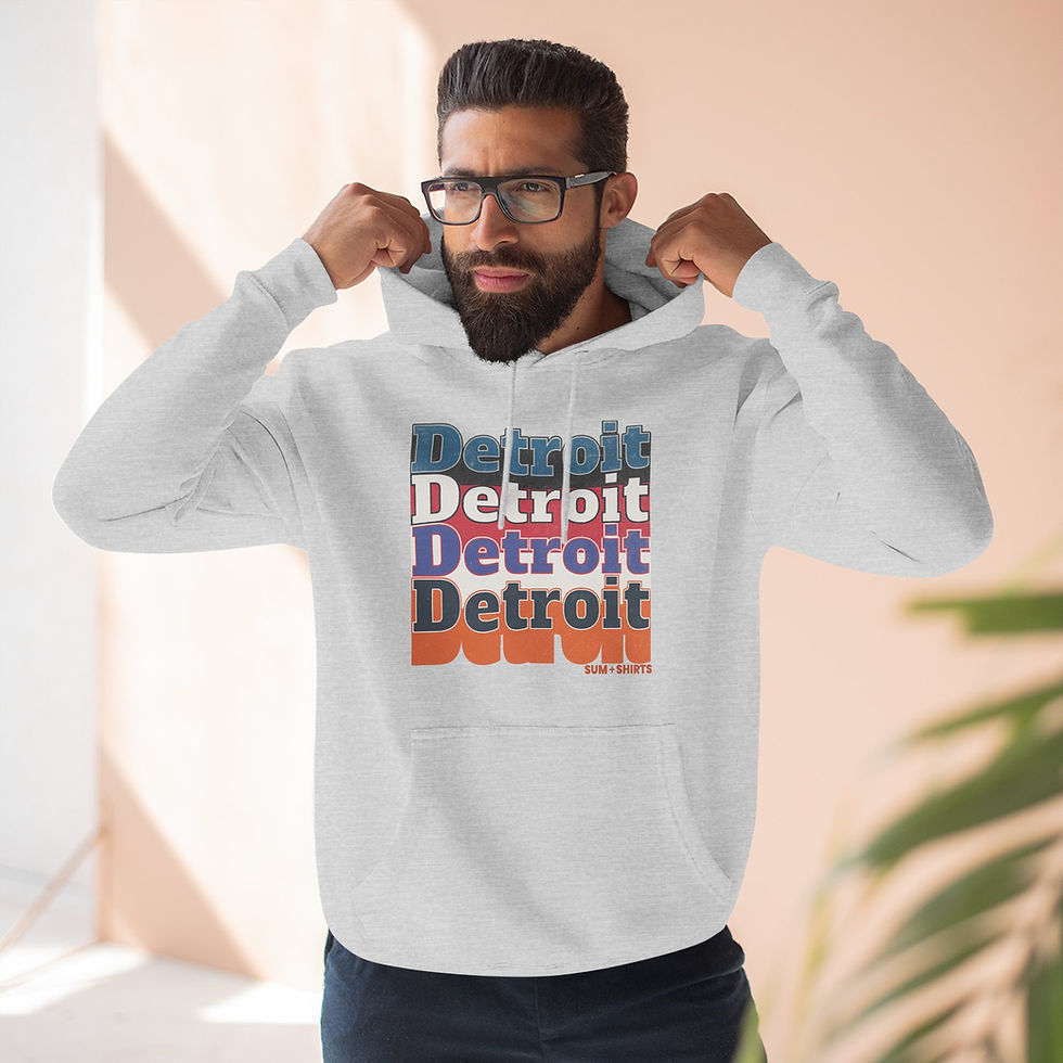 Thumbnail: Retro Detroit Sports / Hoodie