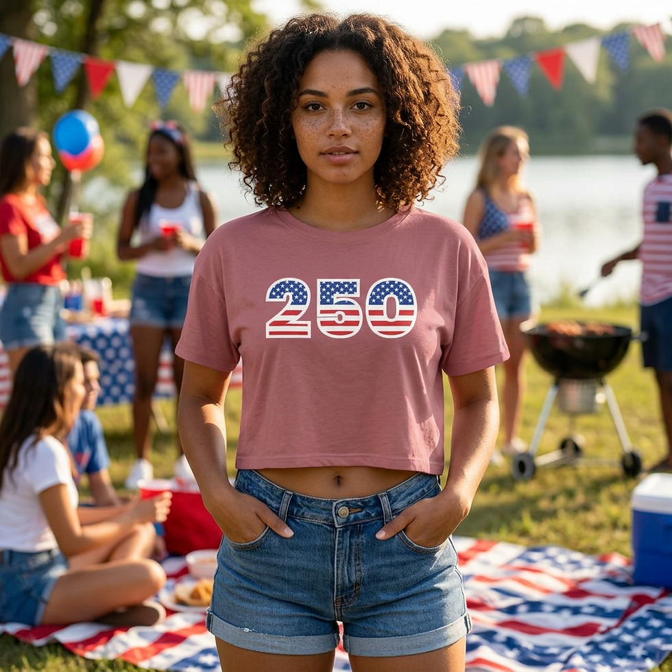 Thumbnail: USA 250th Anniversary / Crop Shirt