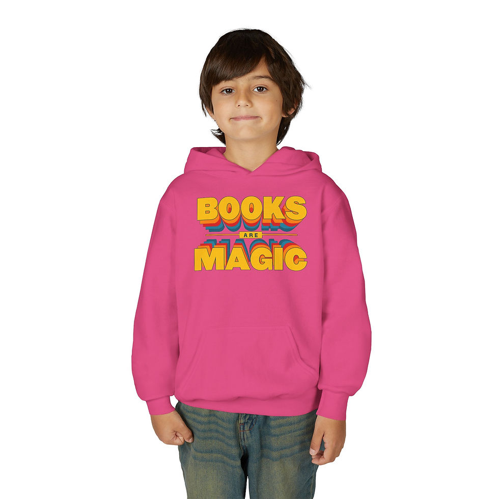 Thumbnail: Books Are Magic / Youth Hoodie