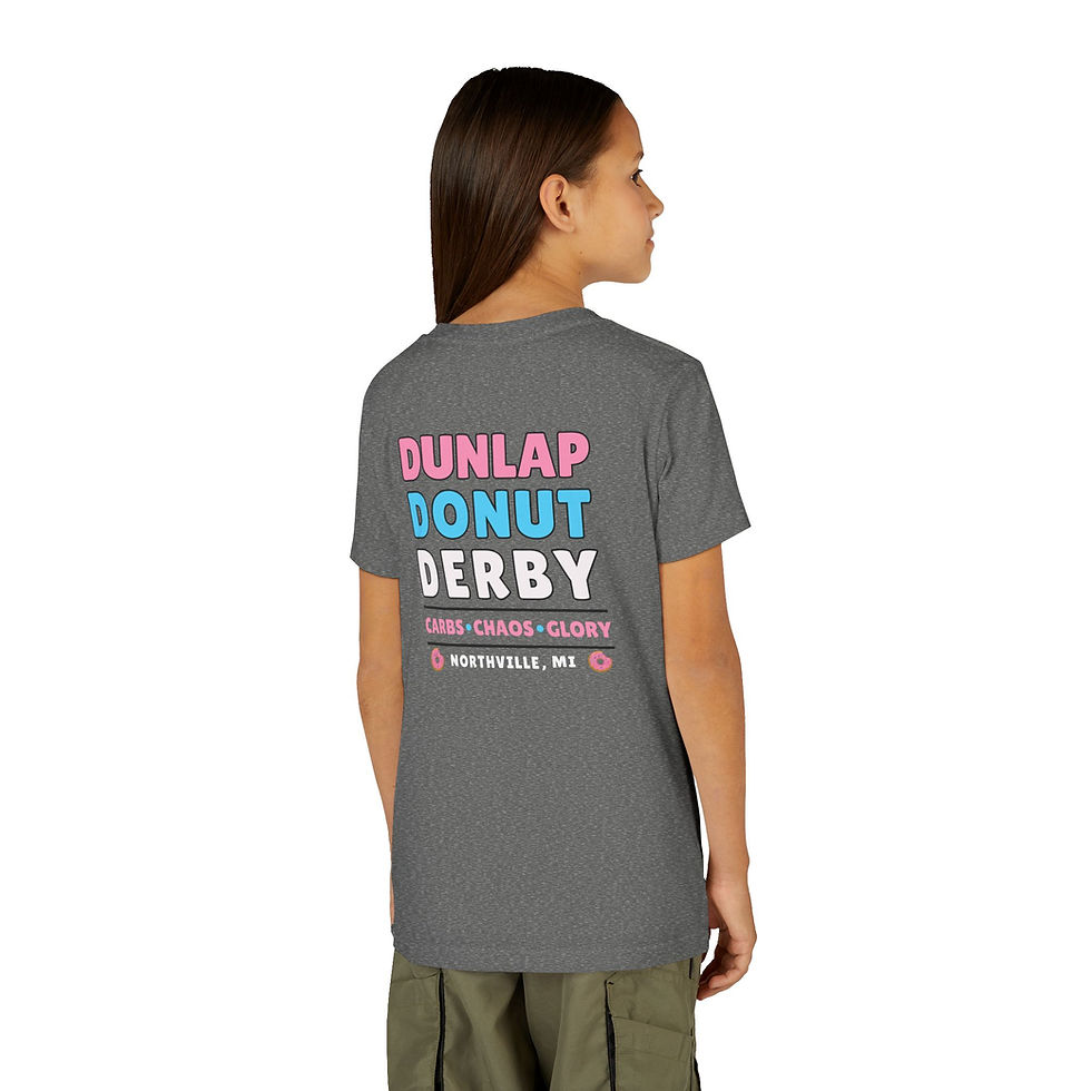 Thumbnail: Dunlap Donut Derby, 2026 / Youth T-Shirt