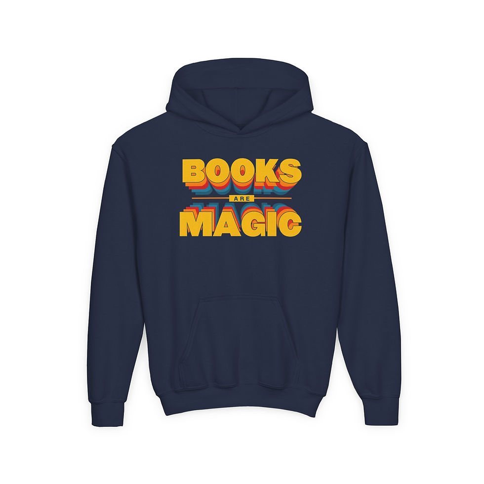 Thumbnail: Books Are Magic / Youth Hoodie