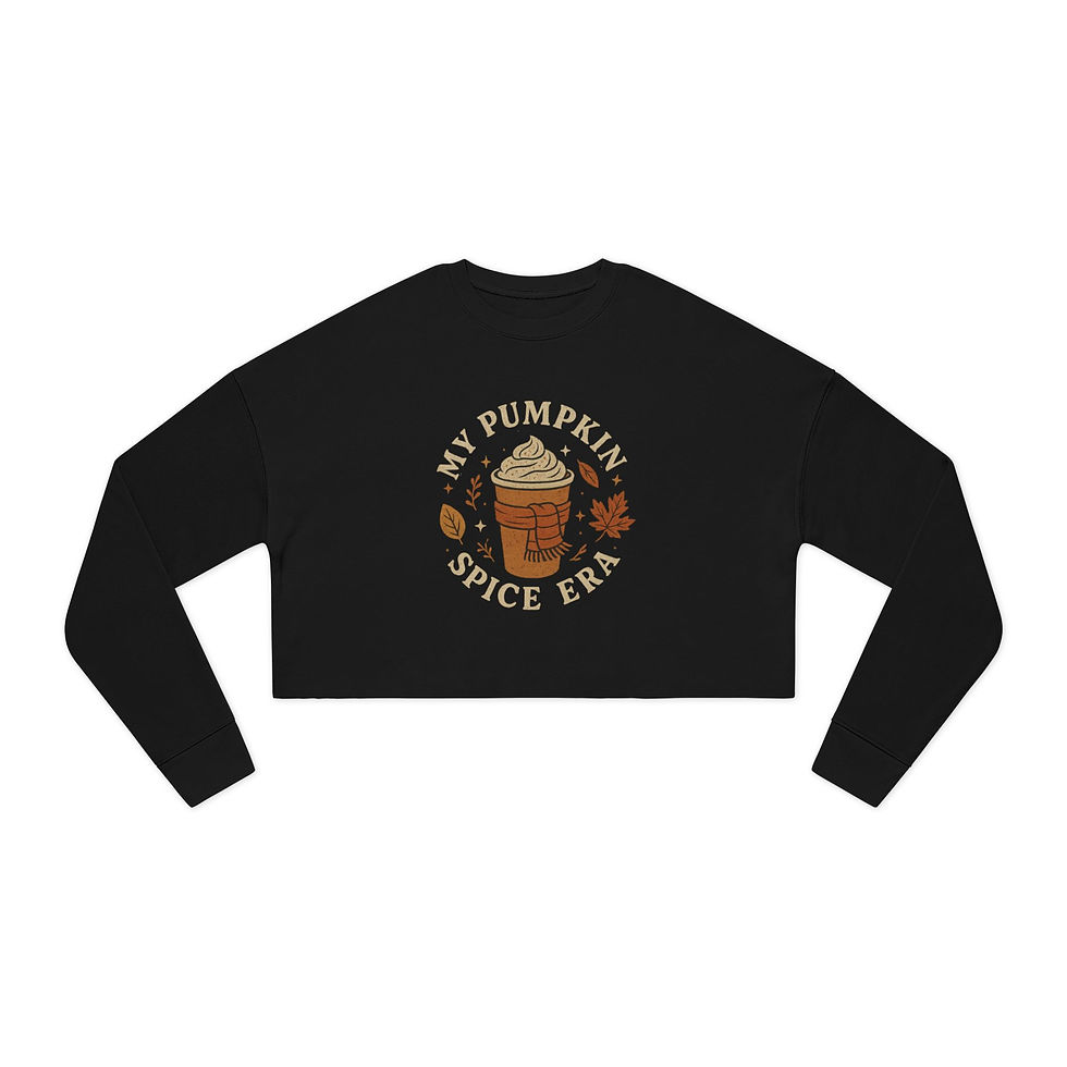 Thumbnail: Pumpkin Spice Era / Women's Crop Sweatshirt