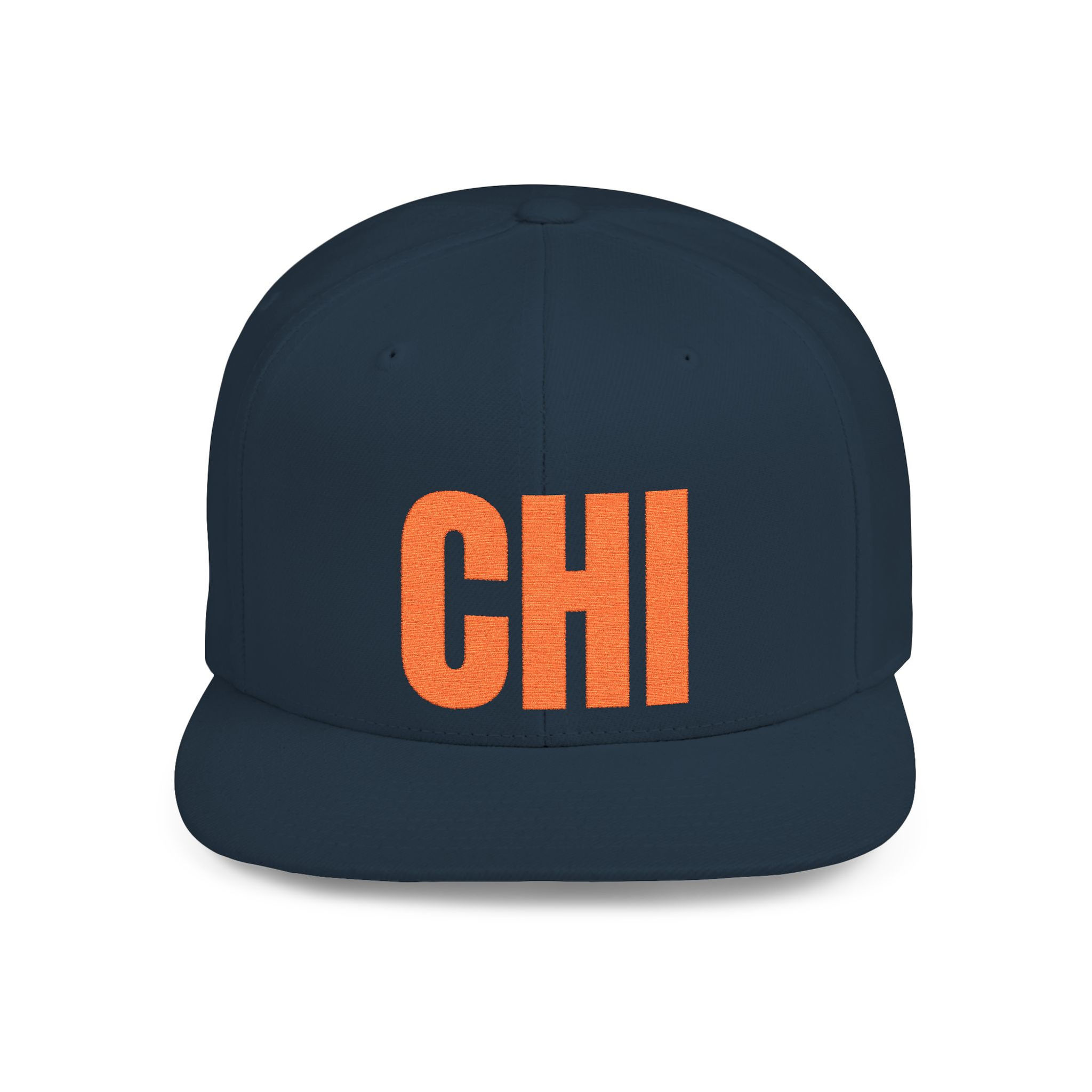 CHI - Football / Flatbill Snapback Hat