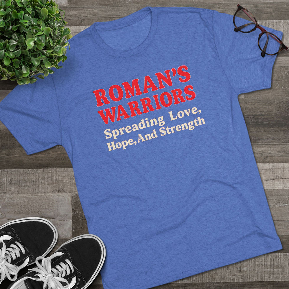 Thumbnail: Roman's Warriors / Tri Blend T-Shirt