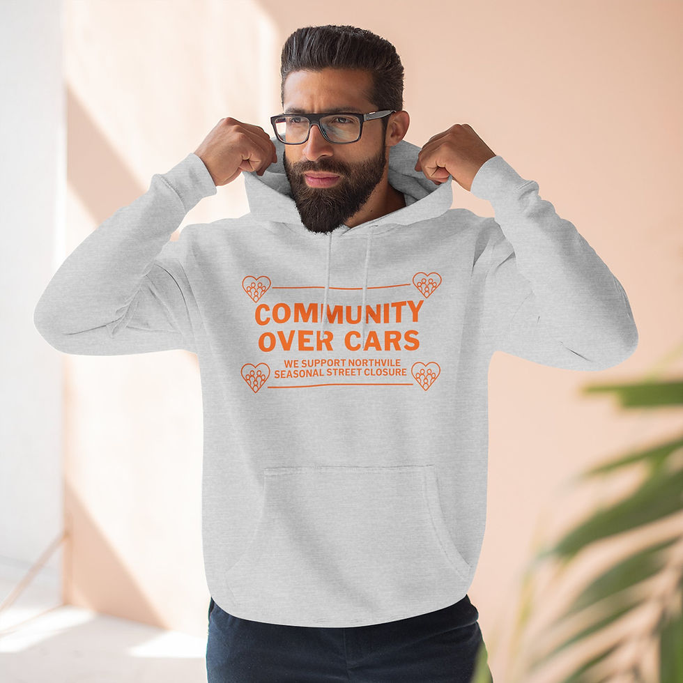 Thumbnail: Community Over Cars / Hoodie