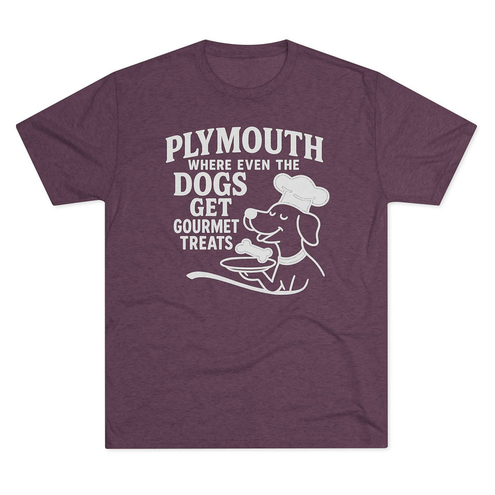 Thumbnail: Plymouth Dog Treats / T-Shirt