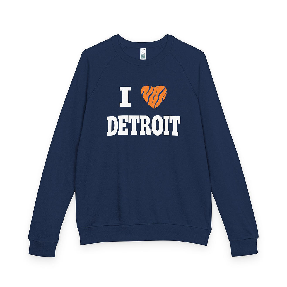 Thumbnail: I Heart Detroit / Women's Sweatshirt